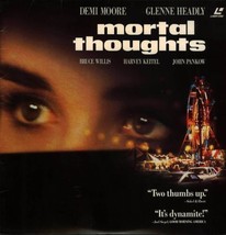 Mortal Thoughts Demi Moore  Laserdisc Rare - £7.78 GBP