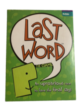 Last Word The Game Family Board Game New Buffalo Games 2 -8 Players Fina... - $7.00