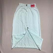  Vintage 80s Y2K 90s BONGO Mint Green Maxi Long Skirt Woman’s 9 Summer R... - £56.48 GBP