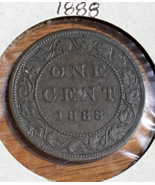 1888 Canada One Cent Coin - €5,16 EUR