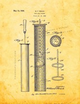 Golf Ball Washer Patent Print - Golden Look - £6.13 GBP+