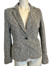 Merona Gray One Button Knit Blazer Size S - $18.99