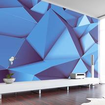 Tiptophomedecor Abstract Wallpaper Wall Mural - Royal Blue - £47.12 GBP+