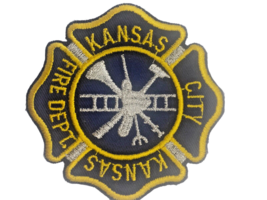 Kansas City Kansas Fire Department KCK KS 2.75&quot; Patch Embroidered NOS Vi... - £7.01 GBP