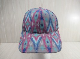 Kooba gray blue teal dark pink women&#39;s hat cap adjustable - £10.27 GBP