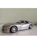 Maisto Dodge Viper GTS/GTS-R Coupe Diecast Model Car-Scale 1/18-Silver-V... - $123.33 CAD