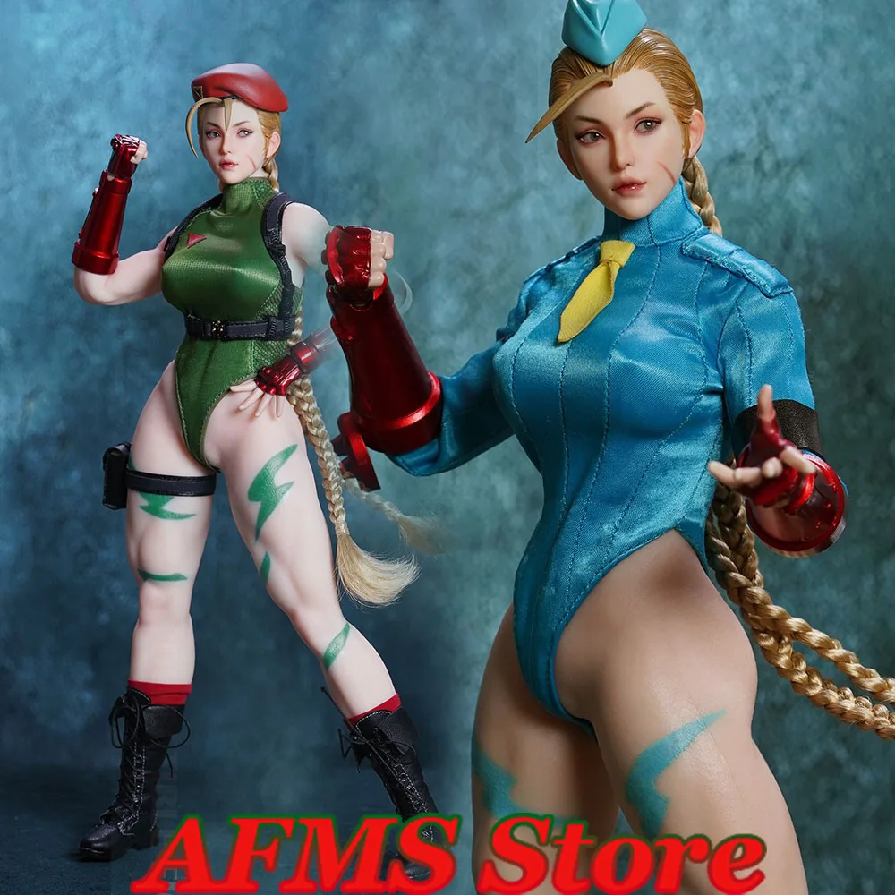 PLAY TOY P020  1/6 Scale Collectible Figure Cammy Fighting Game Girl  Full Set - £294.28 GBP