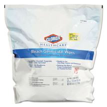 Clorox Healthcare Bleach Germicidal Wipes  110 12*12 Wet Wipes - £23.66 GBP