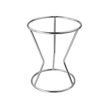 1Pc Stainless Steel Funnel Shelf Stand Baking Funnel Frame Stand Rack Dispenser  - $15.99