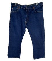 Levis 517 Mens Jeans Size 40 x 30 Dark Wash Boot Cut Cotton Blue Denim  - £23.39 GBP