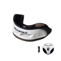 Brain-Pad 3XS Adult White-Black  Dual Arch  Mouthguard/Jaw Joint Protect... - $88.00