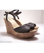 Arizona Jean Co Womens Shoes Platform sandals 10 M High Heels cork and b... - $666.19 MXN