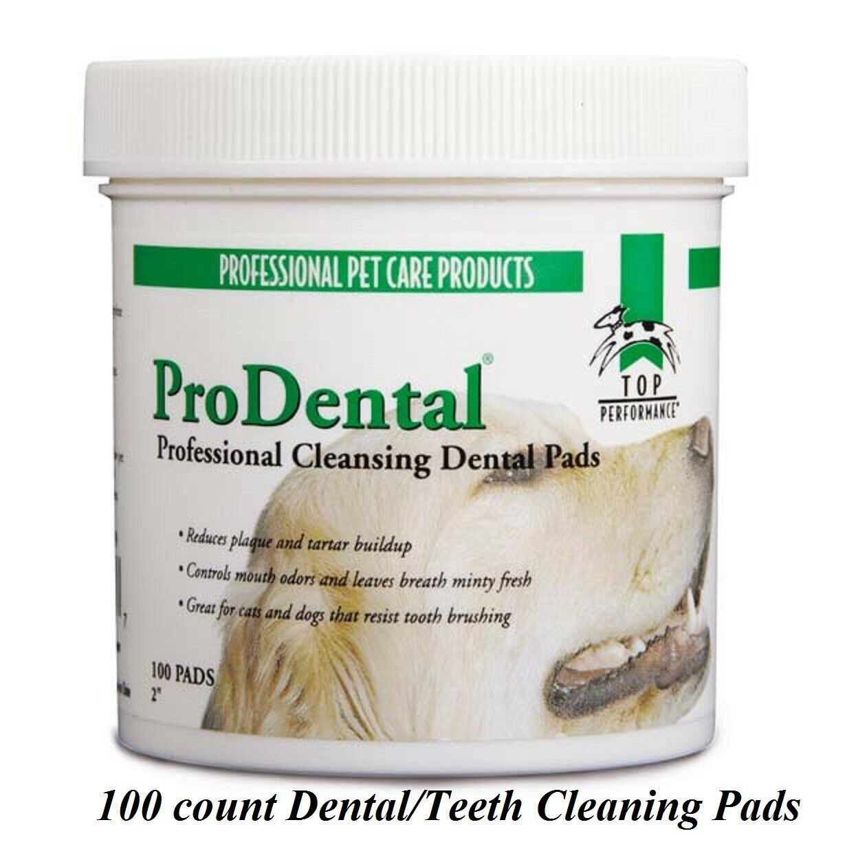 Primary image for Top Performance 100 pc PET ProDental Professional DENTAL CLEANSING PADS Wipe