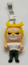 My Hero Academia Minifigure Keychain Clip Yellow White Black - $4.94