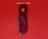 Retired Red Wenger Esquire Evolution Swiss Army Knife 65mm SAK, Fish, EDC - $29.09