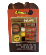Reese&#39;s Peanut Butter Cup Flavored Scented Lip Set Balm &amp; Gloss - NEW! - $15.33 CAD