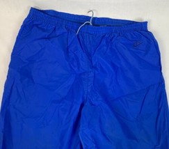 Vintage Nike Windbreaker Pants Nylon Joggers Grey Tag Swoosh Large 90s - $39.99
