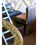 Dolls House . DIY. Antique  Shipdeck Library. New. Hand crafted. - $375.42 MXN