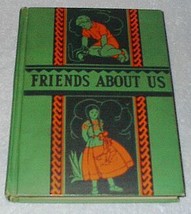 Friends About Us Children&#39;s Old Vintage School Reader 1936 - £15.94 GBP