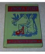  I Know a Secret Children&#39;s Old Vintage School Reader Book - $366.49 MXN