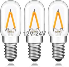 12V 24V T7 Edison Night Bulbs DC 12Volt 24Volt LED Candelabra Light Bulb for RV  - £19.50 GBP