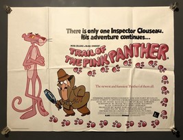 Original British Quad Poster - &quot;Trail of the Pink Panther&quot; - Circa 1982 - £72.79 GBP