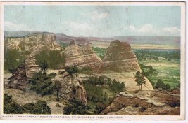 Arizona Postcard Haystacks St Michael&#39;s Valley Albuquerque &amp; Ashford RPO Cancel - £2.74 GBP