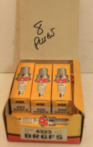 One Box of Eight 8 NGK Spark Plugs Stock No. 4323  BR6FS - £14.07 GBP