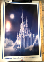 Disney CINDERELLA&#39;S WINTER DREAM 24 x 36 Poster - $19.80