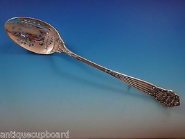 Georgian by Towle Sterling Silver Stuffing Spoon w/Button Pierced 14&quot; - £798.40 GBP