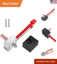 Titanium Alloy Heatbreak and Copper Heater Block Kit for 3D Printing Per... - $80.99