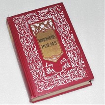 WORDSWORTH&#39;S POEMS ~ 1888 H/B ~ Excellent ~ Textured / Embossed cover ~ ... - £31.57 GBP