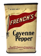 RT French&#39;s Company Cayenne Pepper Spice Tin 2oz - $9.41