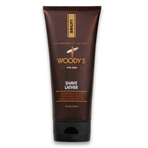 Woody&#39;s Shave Lather Moisturizing Shave Cream,  6 Oz. - £12.55 GBP
