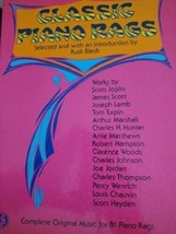 Classic Piano Rags - Rudi Blesh - Sheet Music - 1973 - $14.84