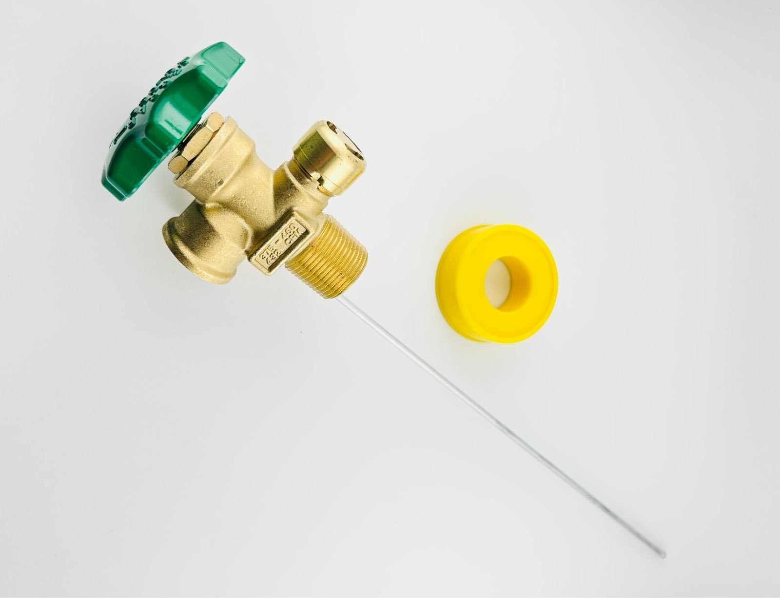 100lb Propane Tank Service Valve Coupler BBQ POL 100 Lb Grill Heater LPG... - $25.94