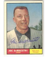 Joe DeMaestri - Signed Autograph 1961 Topps #116 - MLB New York Yankees - $9.99
