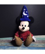 Disneyland Disney Store World Fantasia Mickey Mouse Plush Wizard Stuffed... - £3.14 GBP