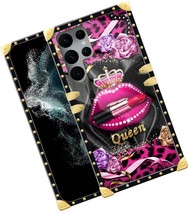 for Samsung Galaxy S22 Ultra Case, Crown Leopard Lips S22 - $58.79