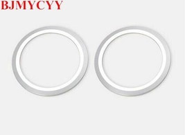BJMYCYY 2pcs Aluminium Decoration Trim Air Conditioning Vent Cover Round Sticker - £133.14 GBP