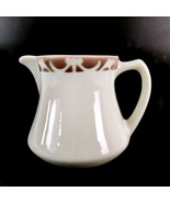Vtg Syracuse China USA Creamer Syrup Pitcher Nutmeg Ironstone Restaurant... - $23.77 CAD