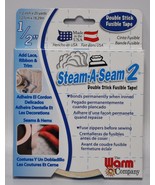 Steam-A-Seam 2 Double Stick Fusible Tape 1/2 Inch x 20 Yards - $10.86 CAD