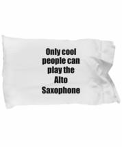 Alto Saxophone Player Pillowcase Musician Funny Gift Idea Bed Body Pillow Cover  - £17.10 GBP
