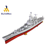 Large USS Missouri BB-61 Battleship Model Building Block Set MOC Boat Co... - £441.29 GBP