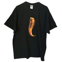 T shirt Cobra Snake Black Gildan Brand Size XL NWOT NEW Custom Orders Po... - $14.03