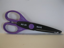 (BX-1) Kraft Edgers Crafting Scissors - KE-20 - Wave - £2.65 GBP