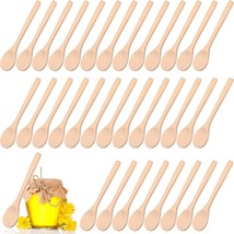 60 Pcs Small Wooden Spoons Mini Wood Spoon Wood Honey Teaspoon Cooking Condiment - $31.99