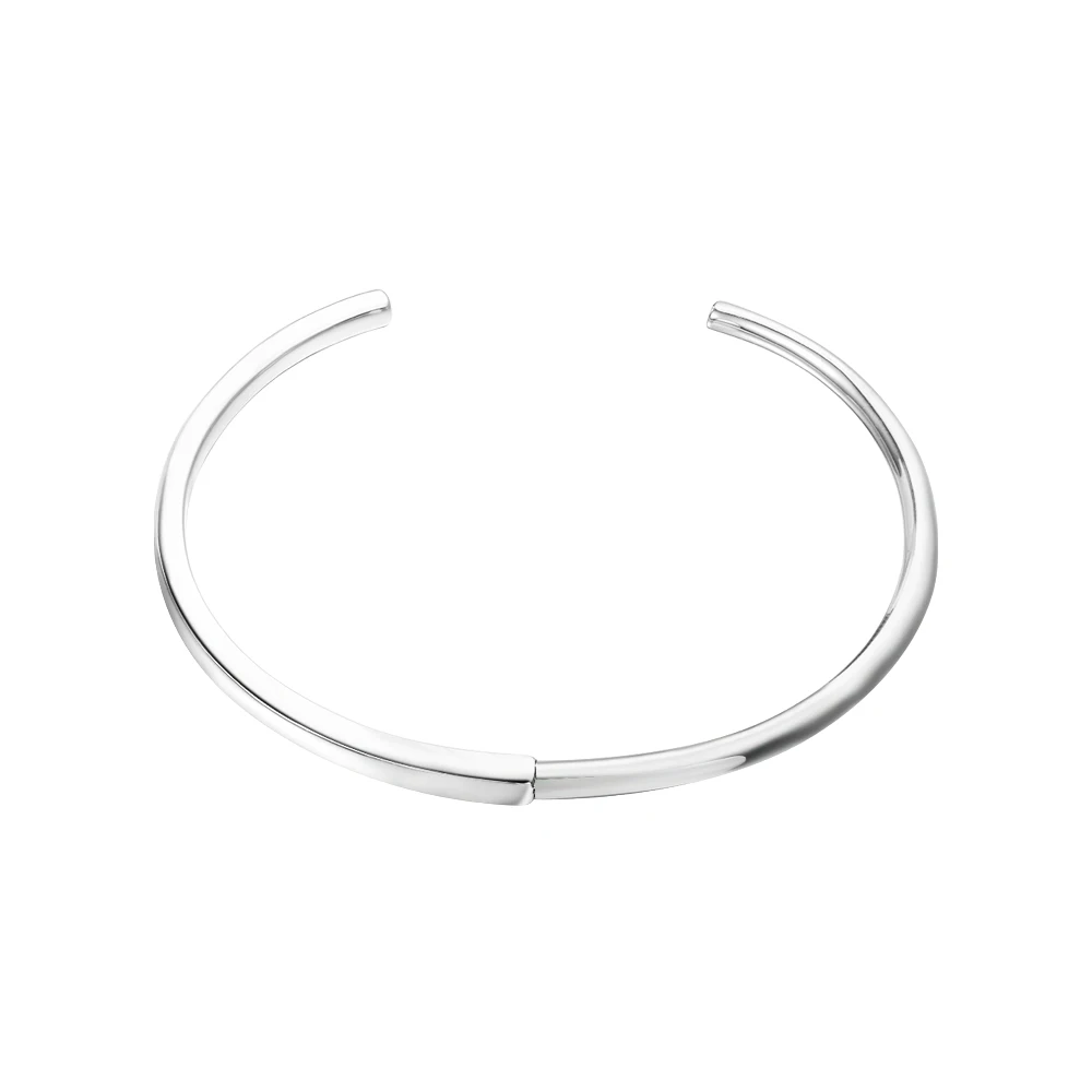 Signature I-D Bangles for Women 925 Sterling Silver Cuff Charm Bangle Bracelet F - £53.00 GBP