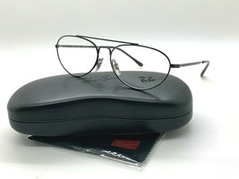 New Ray Ban Optical Eyeglasses Rb 6454 2509 Matte Black 58-14-140MM /CASE - $72.72