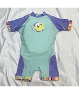Speedo UV Protected Toddler Swimsuit One Piece Short Sleeve 33–45 lbs Size M - $12.00